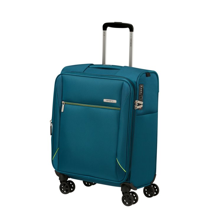 Samsonite BASE BREEZE Spinner 55/20 exp. petrol blue